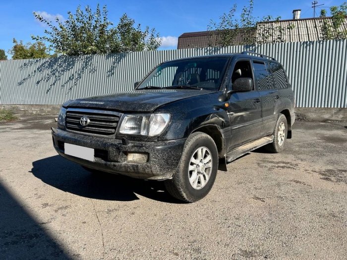 Установка ГБО на Toyota Land Cruiser 100 2003 г., ГБО 4 поколения, пропан OMVL (Италия), двигатель 4.7л. 8 цилиндров
