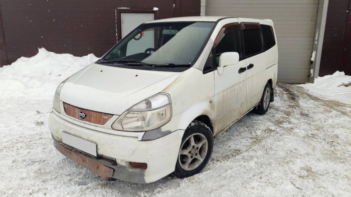 Установка ГБО на Nissan Serena 2000 г., ГБО 4 поколения, пропан 4SAVE (Польша) , двигатель 2.0 л. 4 цилиндра