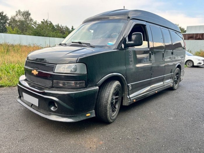 Установка ГБО на Chevrolet Express 2006 г., ГБО  4 поколения, пропан OMVL (Италия), ДВС 5.3л.,  8 цилиндров