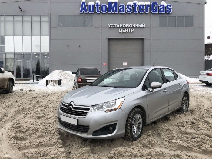 Установка ГБО на Citroen C4 2016г., ГБО 4 поколения, пропан ILTON (Турция), двигатель 1.6л. 4 цилиндра