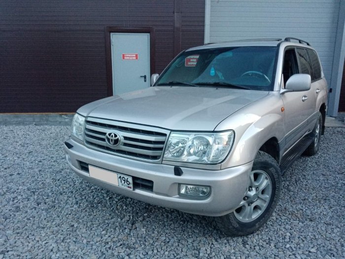 Установка ГБО на Toyota Land Cruiser 100 2004г., ГБО 4 поколения, пропан LANDIRENZO (Италия), двигатель 4.7л. 8 цилиндров