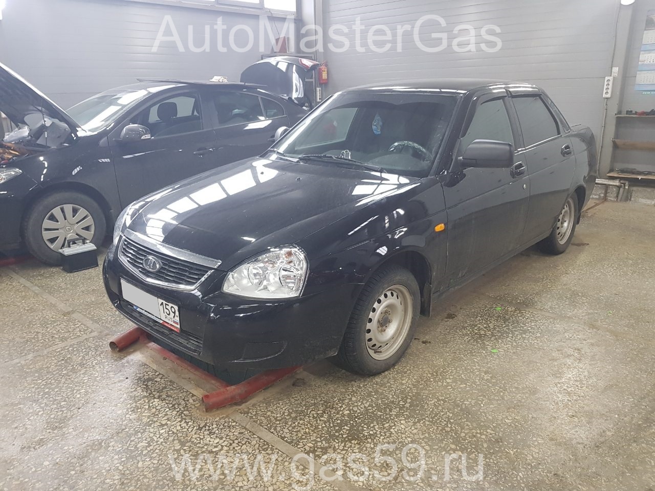 Установка ГБО на Lada Priora 2019г., ГБО 4 поколения, пропан LANDIRENZO (Италия), двигатель 1.6л. 4 цилиндра