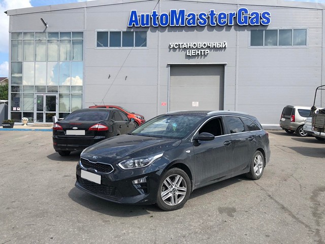 Установка ГБО на Kia Ceed 2019г., ГБО 4 поколения, пропан LANDI RENZO (Италия), двигатель 1.6л. 4 цилиндра