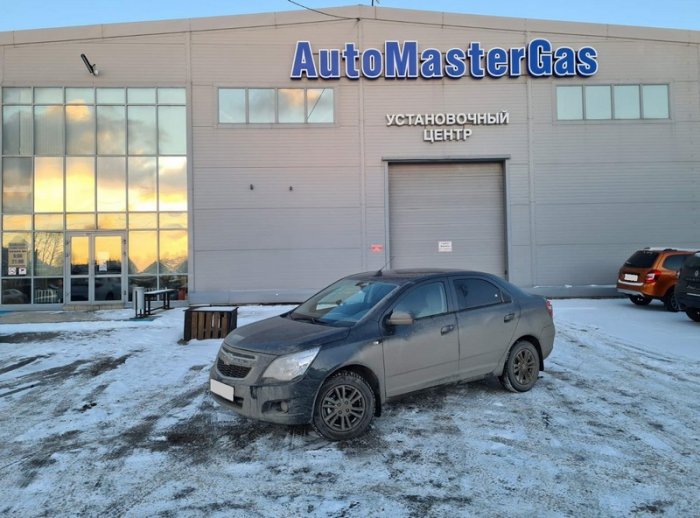 Установка ГБО на Chevrolet Cobalt  2021г., ГБО 4 поколения, метан LANDI RENZO (Италия), двигатель 1.5л. 4 цилиндра