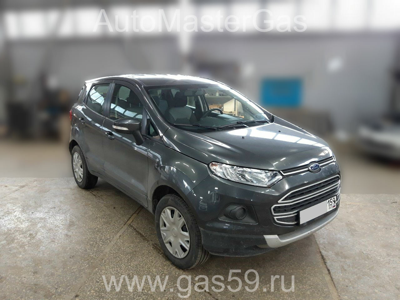 Установка ГБО на Ford EcoSport 2018г., ГБО 4 поколения, метан LANDIRENZO (Италия), двигатель 1.6л. 4 цилиндра