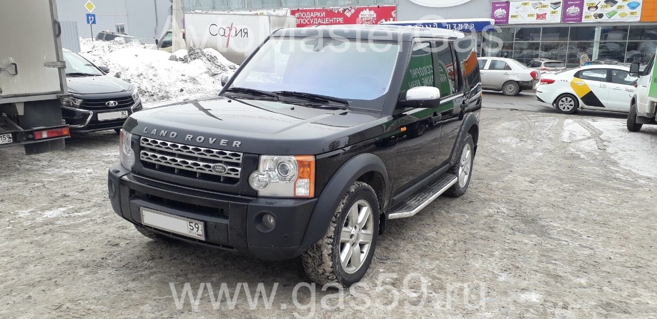 Установка ГБО на Land Rover Discovery 2008г., ГБО 4 поколения, пропан LANDIRENZO (Италия), 4WD LA двигатель 4.4л. 8 цилиндров