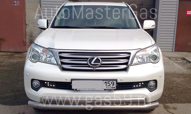 Установка ГБО на Lexus GX460, ГБО 4 поколения BRC P&D, с баллоном 95 литров