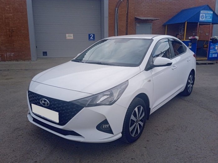 Установка ГБО на Hyundai Solaris 2025 г., ГБО 4 поколения, пропан EuropeGas (Польша), двигатель 1.6 л. 4 цилиндра