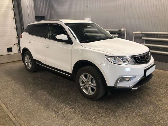Установка ГБО на Geely Atlas 2021г., ГБО 4 поколения, пропан LANDI RENZO (Италия), ДВС 2.4 л. 4 цилиндра