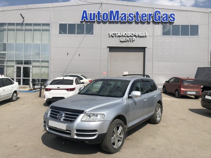 Установка ГБО на Volkswagen Touareg 2003 г., ГБО 4 поколения, пропан OMVL (Турция), двигатель 3.2л. 6 цилиндров