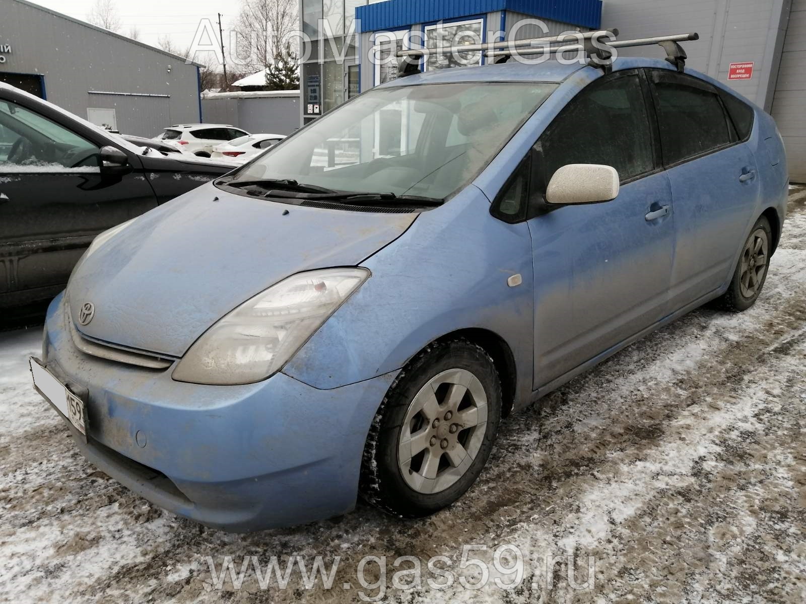 Установка ГБО на Toyota Prius 2009г., ГБО 4 поколения, метан LANDIRENZO (Италия), двигатель 1.5л. 4 цилиндра