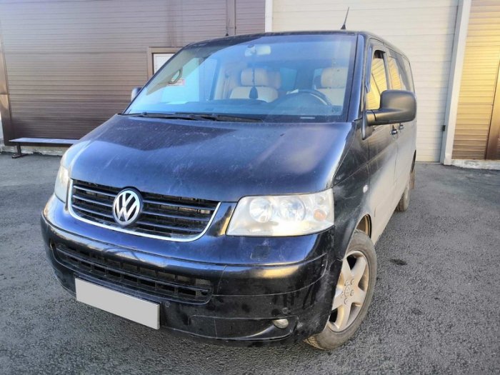 Установка ГБО на Volkswagen Multivan 2004 г., ГБО 4 поколения, пропан LANDI RENZO (Италия), двигатель 3.2 л. 6 цилиндров