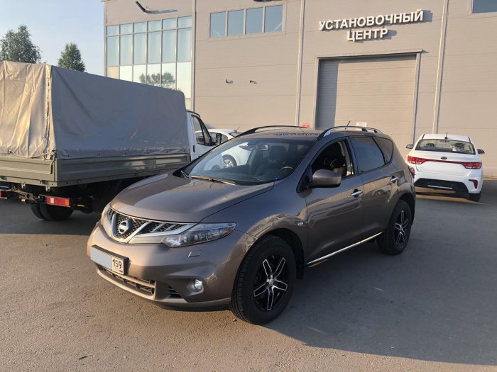 Установка ГБО на Nissan Murano 2014г., ГБО 4 поколения, пропан LANDIRENZO (Италия), двигатель 3.5л. 6 цилиндров