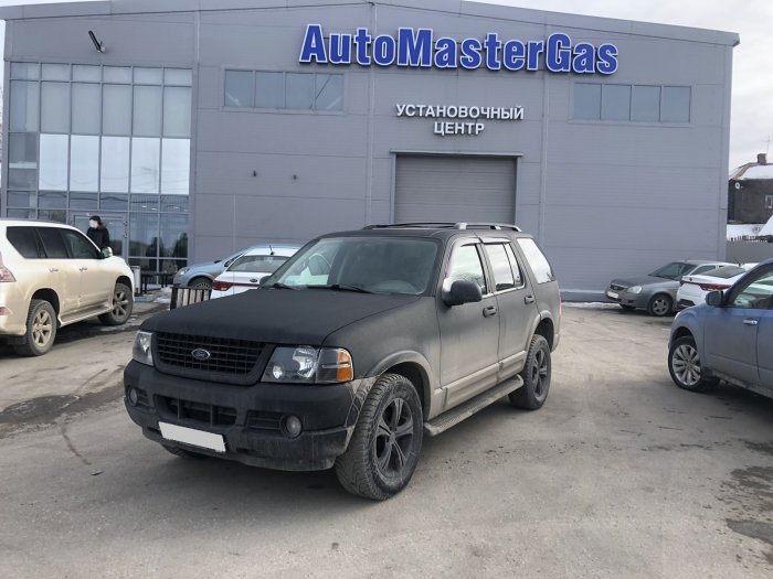 Установка ГБО на Ford Explorer 2003г., ГБО 4 поколения, пропан 4SAVE (Польша), двигатель 4.0л. 6 цилиндров