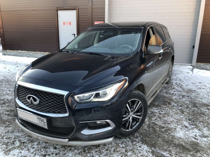 Установка ГБО на Infiniti QX60 2017г., ГБО 4 поколения, пропан LANDIRENZO (Италия), двигатель 3.5л. 6 цилиндров