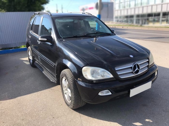 Установка ГБО на Mercedes-Benz  ML320 2004г., ГБО 4 поколения, пропан LANDI RENZO (Италия), двигатель 3.2 л. 6 цилиндров