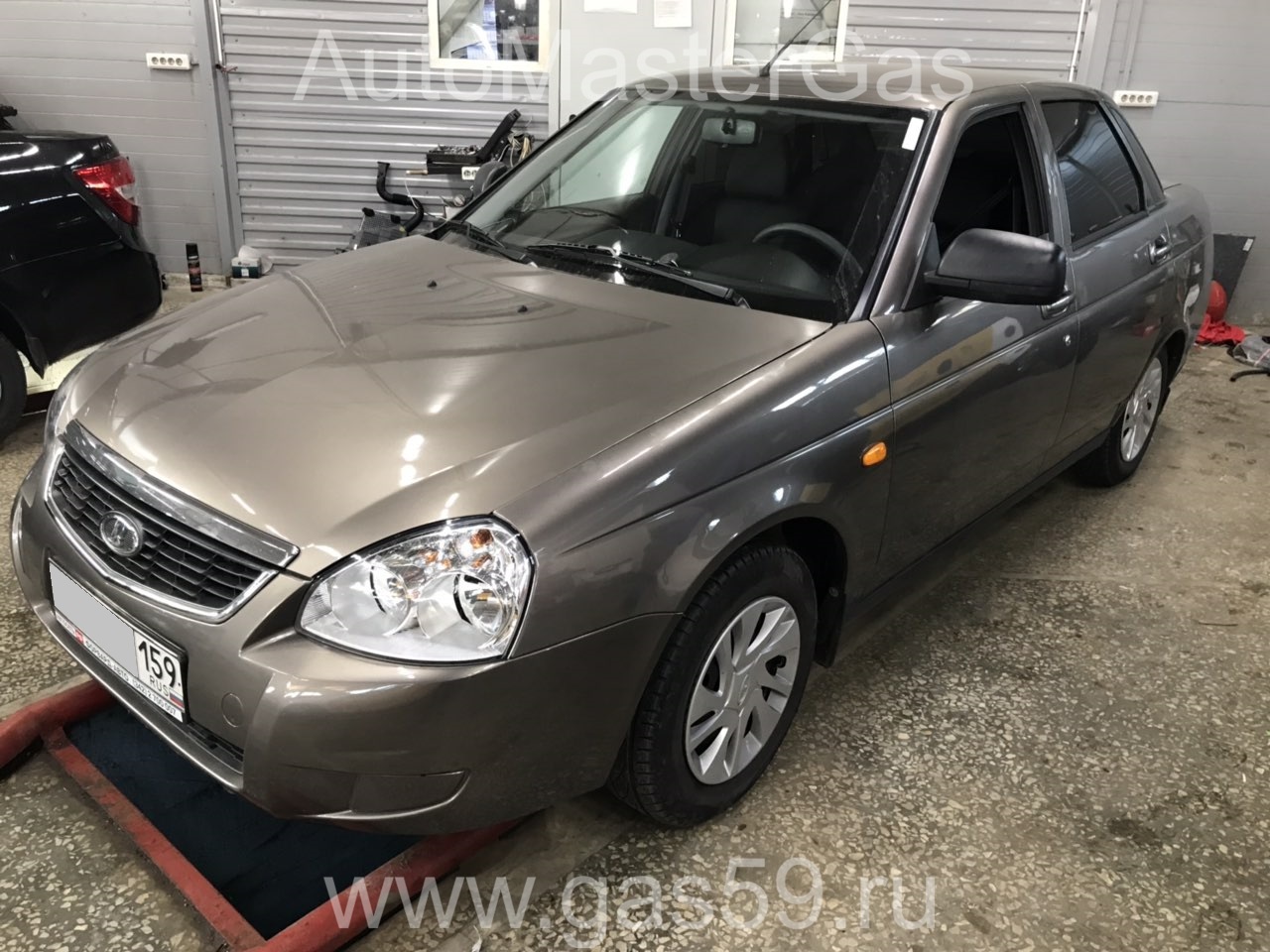 Установка ГБО на Lada Priora 2016г., ГБО 4 поколения, метан DIGITRONIC (Италия), двигатель 1.6л. 4 цилиндра