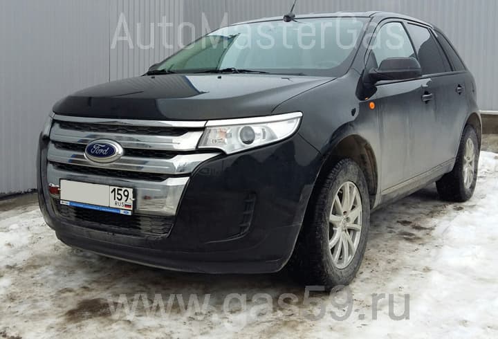 Установка ГБО на Ford Edge 3.5 Ti-VCT, ГБО 4 поколения BRC P&D CNG, с баллоном 100 литров ТИП 2 (25 куб.)