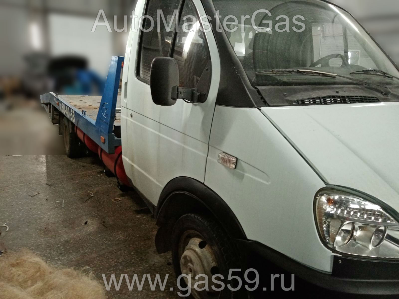 Установка ГБО на Газель 172412 (эвакуатор) 2014г., ГБО 4 поколения, метан LANDIRENZO (Италия), двигатель 2.9л. 4 цилиндра