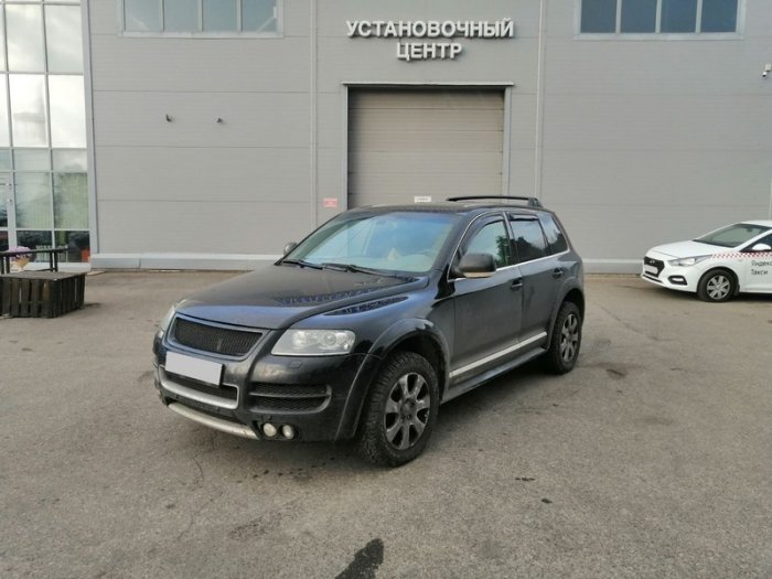 Установка ГБО на Volkswagen Touareg 2005 г., ГБО 4 поколения, пропан 4SAVE (Польша) , двигатель 6,0 л. 12 цилиндров
