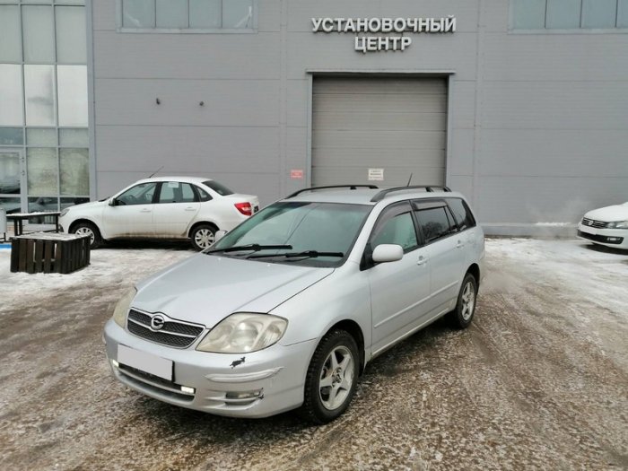 Установка ГБО на Toyota Corolla Fielder 2002 г., ГБО 4 поколения, пропан OMVL (Италия), двигатель 1.8 л. 4 цилиндра