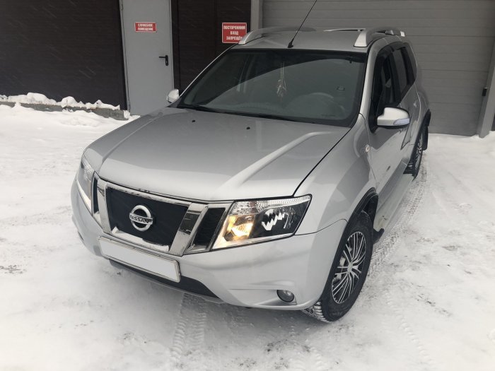 Установка ГБО на Nissan Terrano 2017г., ГБО 4 поколения, пропан 4SAVE (Польша), двигатель 1.6л. 4 цилиндра