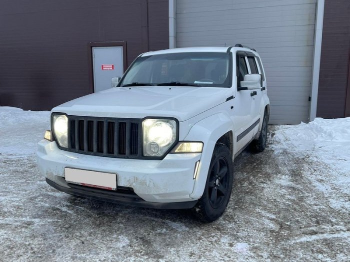 Установка ГБО на Jeep Cherokee 2011 г., ГБО 4 поколения, пропан AEB (Италия), двигатель 3.7 л. 6 цилиндров
