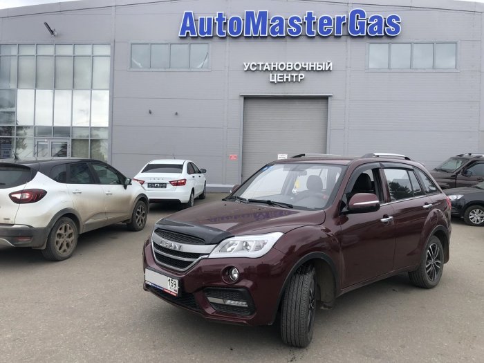 Установка ГБО на Lifan X60FL 2017г., ГБО 4 поколения, пропан LANDIRENZO (Италия), двигатель 1.8л. 4 цилиндра