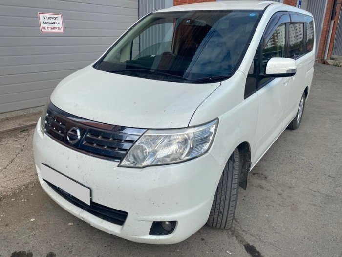 Установка ГБО на Nissan Serena 2009 г., ГБО 4 поколения, пропан 4SAVE (Польша) , двигатель 2.0 л. 4 цилиндра