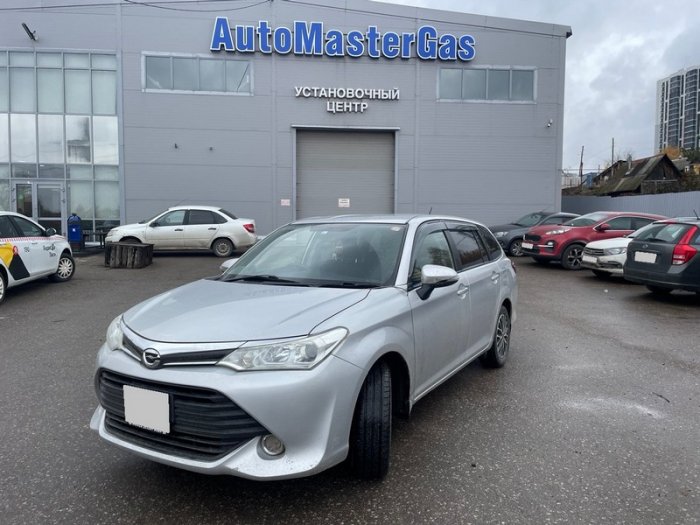 Установка ГБО на Toyota Corolla Fielder 2017 г., ГБО 4 поколения, пропан OMVL (Италия), двигатель 1.5 л. 4 цилиндра