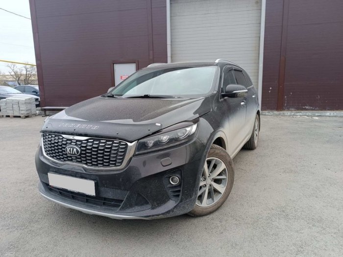 Установка ГБО на  Kia Sorento 2018 г., ГБО 4 поколения, пропан LANDI RENZO (Италия), двигатель 3,5 л. 6 цилиндров