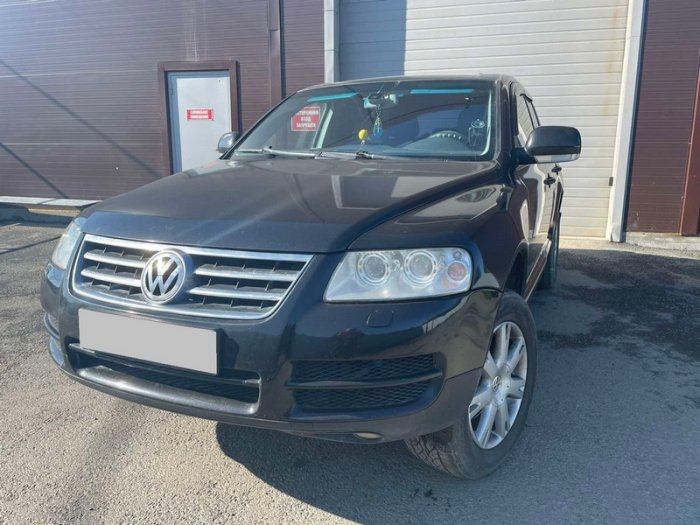 Установка ГБО на Volkswagen Touareg 2004 г., ГБО 4 поколения, пропан AEB (Италия), двигатель 3.2 л. 6 цилиндров