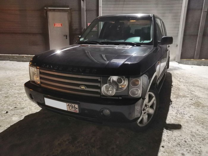 Установка ГБО на Land Rover Vogue 2004г., ГБО 4 поколения, пропан LANDIRENZO (Италия), двигатель 4.4л. 8 цилиндров