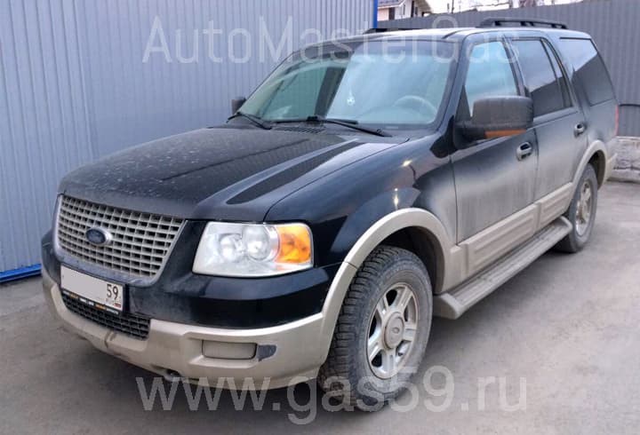 Установка ГБО на Ford Explorer 4.0, ГБО 4 поколения LANDIRENZO (Италия), с баллоном на 74л.