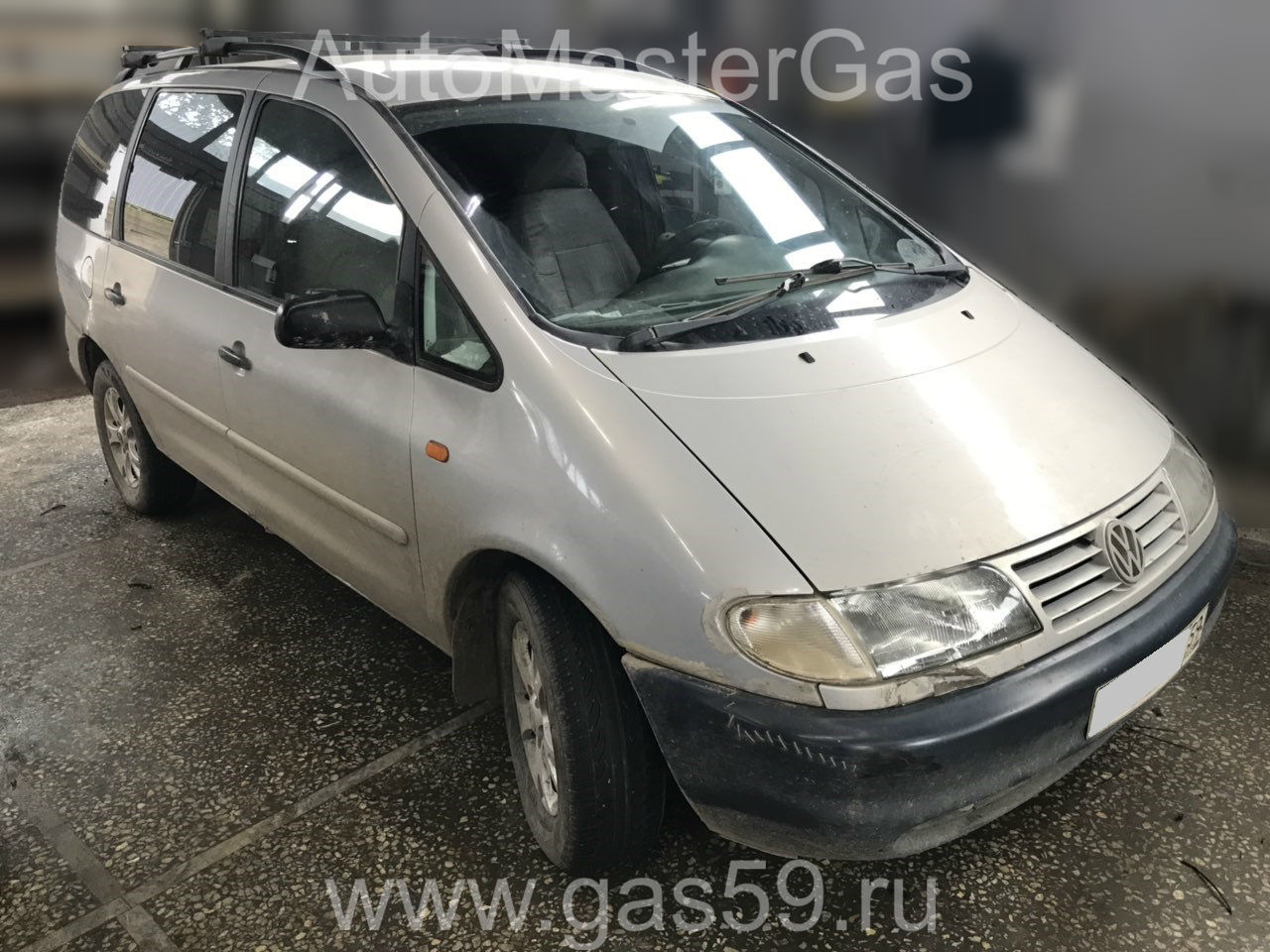 Установка ГБО на Volkswagen Sharan 1998г., ГБО 4 поколения, пропан LANDIRENZO (Италия), двигатель 2.0л. 4 цилиндра