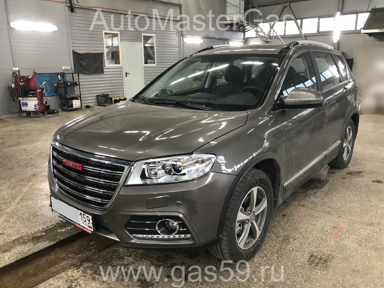 Установка ГБО на Haval H6 2019г., ГБО 4 поколения, метан LANDIRENZO (Италия), двигатель 1.5л. 4 цилиндра