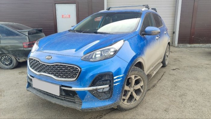 Установка ГБО на Kia Sportage 2013 г., ГБО 4 поколения, пропан 4SAVE (Польша), ДВС 2.0 л.  4 цилиндра