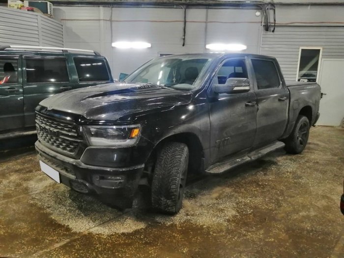 Установка ГБО на Dodge RAM 1500 2015 г., ГБО 4 поколения, пропан  4SAVE (Польша), двигатель 5.7л. 8 цилиндров