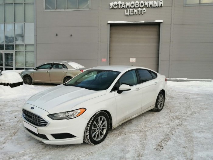 Установка ГБО на Ford Fusion 2016 г., 4 поколения пропан 4SAVE (Польша), двигатель 2.5 л. 4 цилиндра