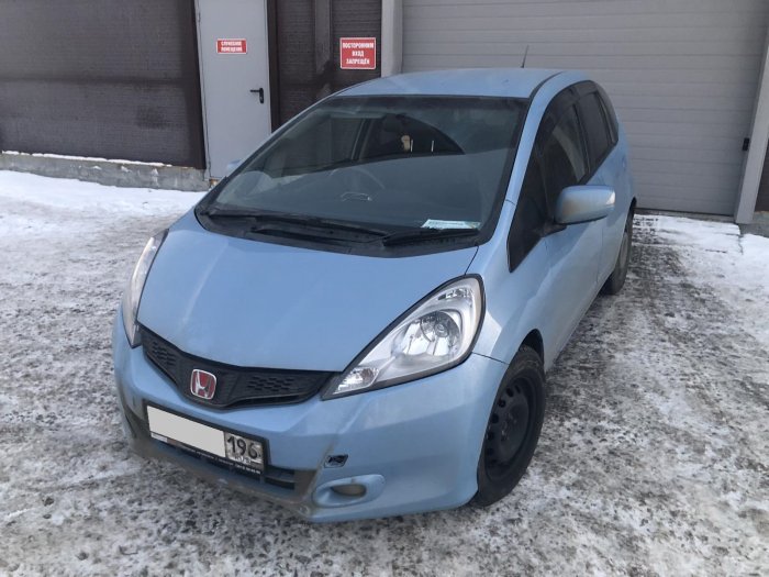 Установка ГБО на Honda Fit 2013г., ГБО 4 поколения, пропан LANDIRENZO (Италия), двигатель 1.3л. 4 цилиндра