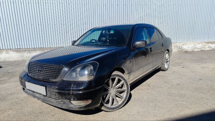 Установка ГБО на Toyota Celsior 1990 г., ГБО 4 поколения, пропан OMVL (Италия), двигатель 4.3л. 8 цилиндров