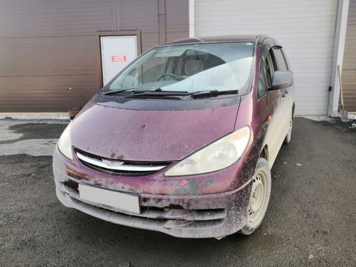  Установка ГБО на Toyota Estima 2001г., ГБО 4 поколения, пропан 4SAVE (Польша), ДВС 2.4 л. 4 цилиндра