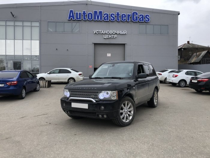 Установка ГБО на Land Rover Range Rover 2006г., ГБО 4 поколения, пропан LANDI RENZO (Италия), двигатель 4.4л. 8 цилиндров
