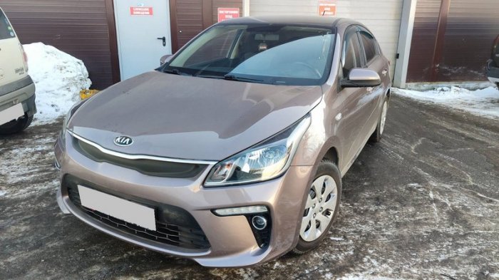Установка ГБО 4 поколения на Kia Rio 2017 г., пропан 4SAVE (Польша), двигатель 1.6 л. 4 цилиндра