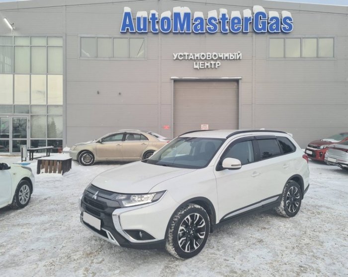 Установка ГБО на Mitsubishi Outlander 2021 г., ГБО 4 поколения, пропан 4SAVE (Польша), ДВС 2.4 л. 4 цилиндра