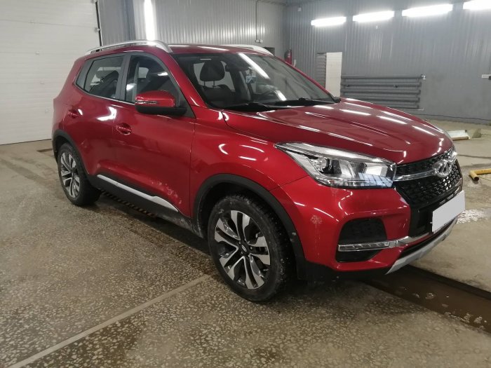 Установка ГБО на Chery Tiggo 4 2020г., ГБО 4 поколения, пропан LANDI RENZO (Италия), двигатель 2.0л. 4 цилиндра