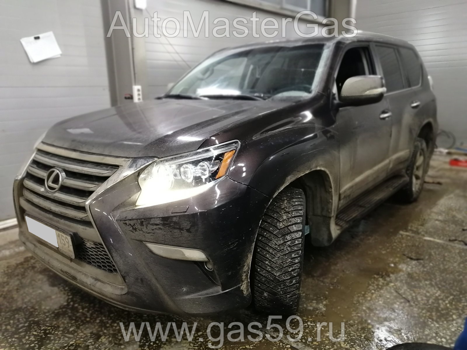 Установка ГБО на Lexus GX 460 2014г., ГБО 4 поколения, пропан LANDIRENZO (Италия), двигатель 4.6л. 4 цилиндра
