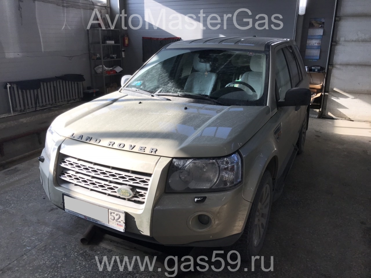 Установка ГБО на Land Rover Freelander II 2007г., ГБО 4 поколения, пропан LANDIRENZO (Италия), двигатель 3.2л. 6 цилиндров