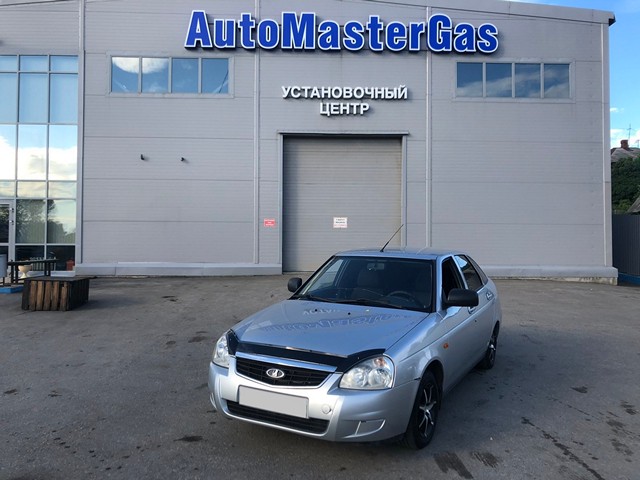 Установка ГБО на Lada Priora 2013 г., ГБО 4 поколения, метан Digitronic (Италия), двигатель 1.6л. 4 цилиндра