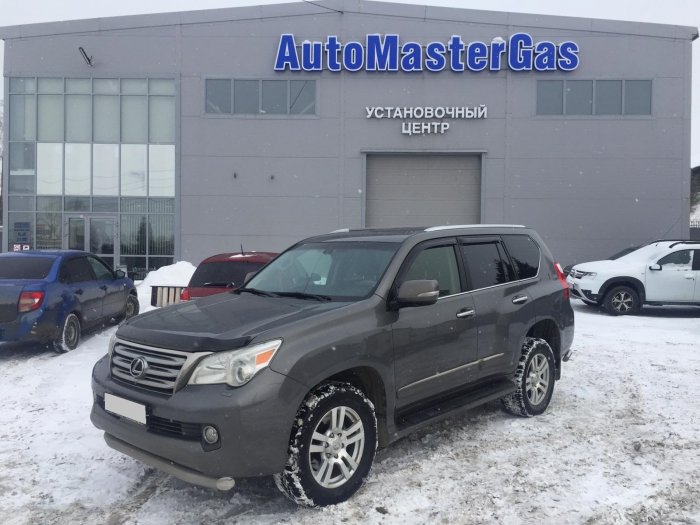 Установка ГБО на Lexus GX460 2011г., ГБО 4 поколения, пропан LANDI RENZO (Италия), двигатель 4.6л. 8 цилиндров
